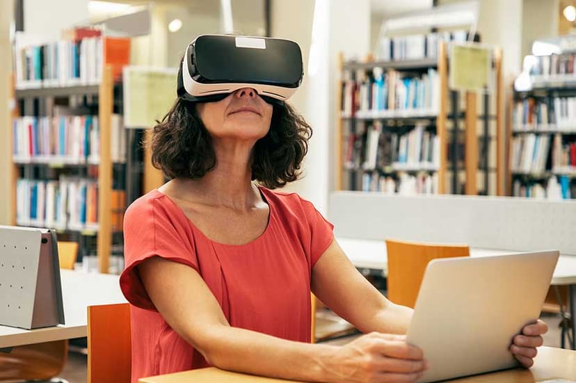 Adult-Female-Student-Using-virtual-reality