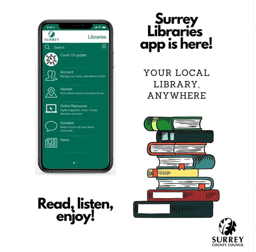 Surry Libraries app image