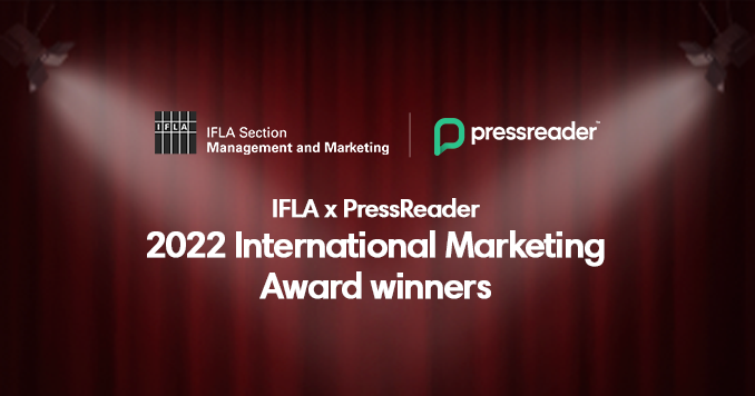 IFLA x PressReader International Marketing Award winners announcement