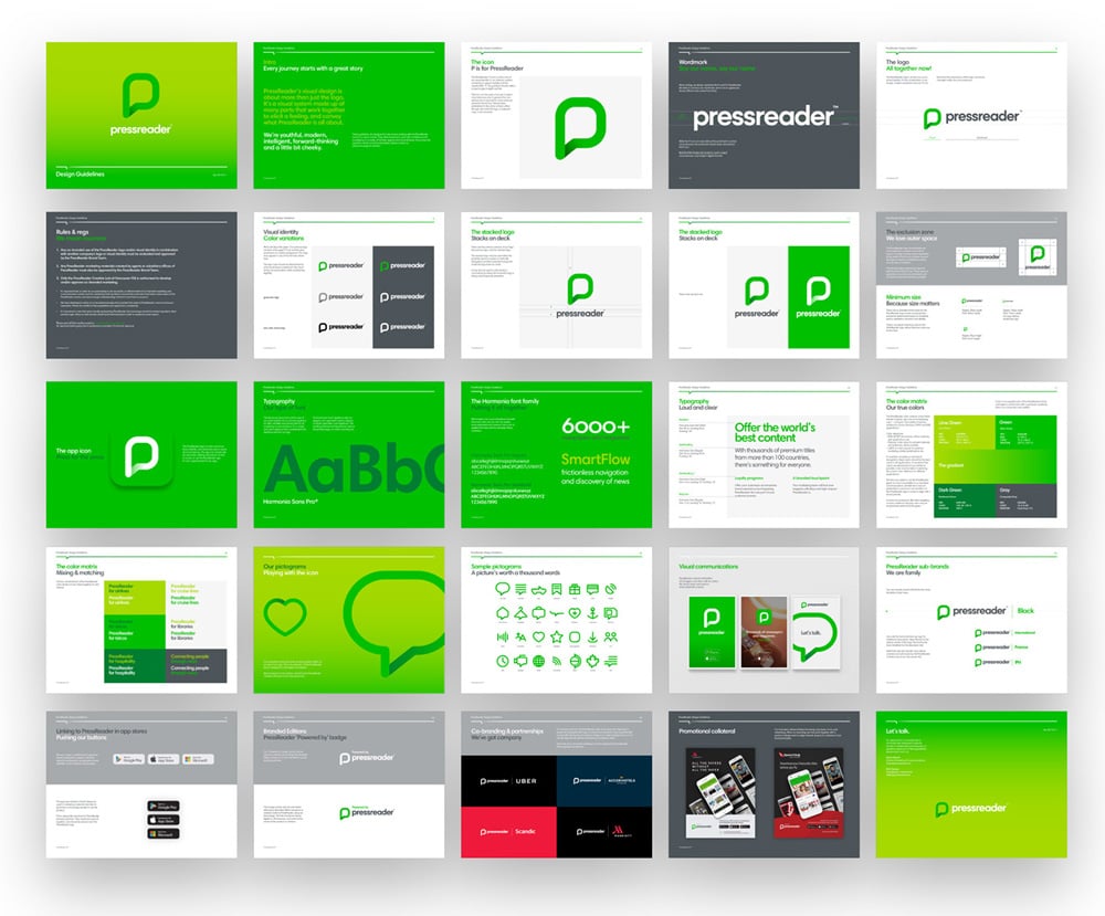 PressReader brand guidelines