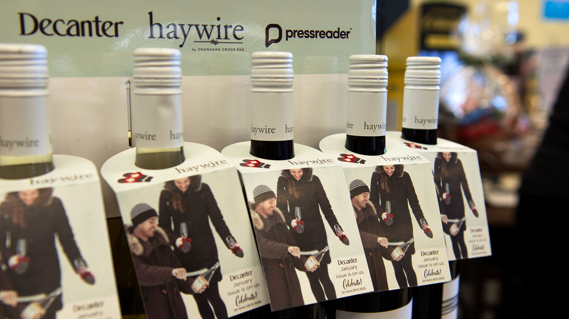 Haywire Wines at the store