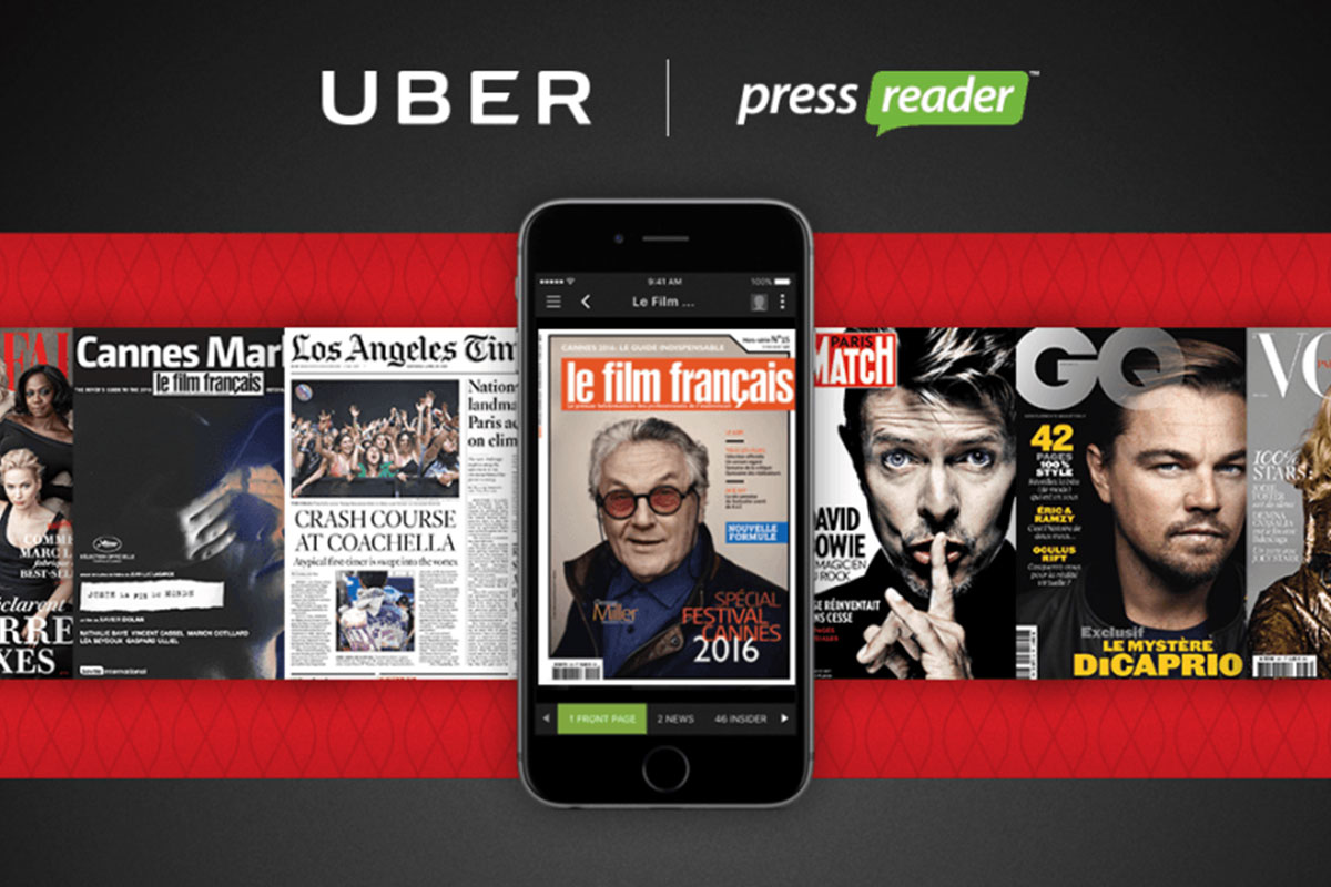 PressReader app on devices