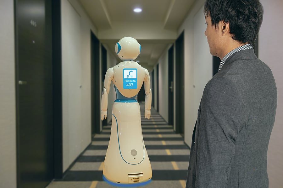 Robot in hotels
