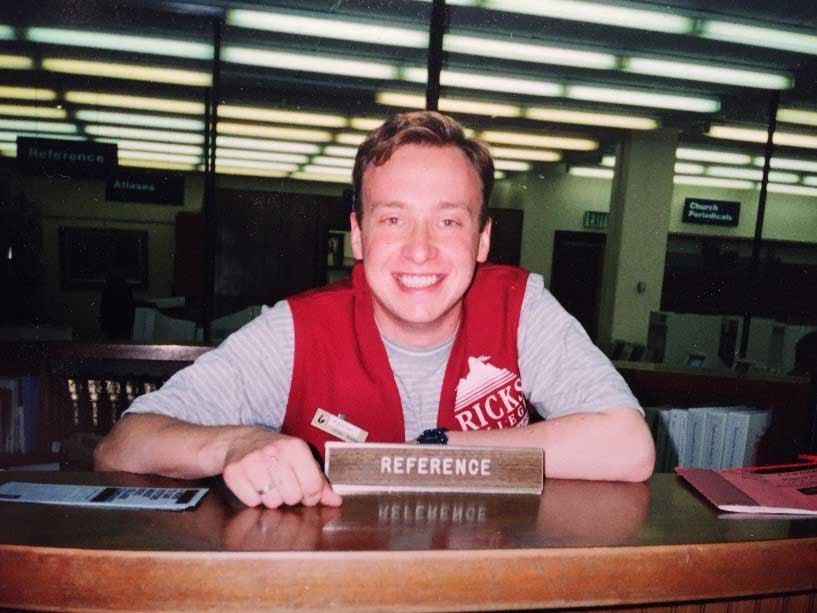 Nikolay as reference librarian assistant