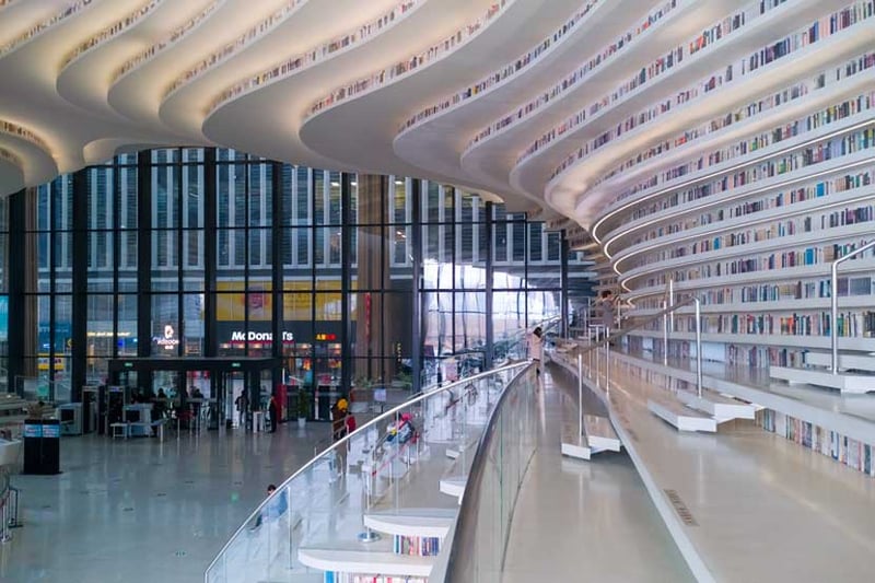 The library of 2030 Instagrammability