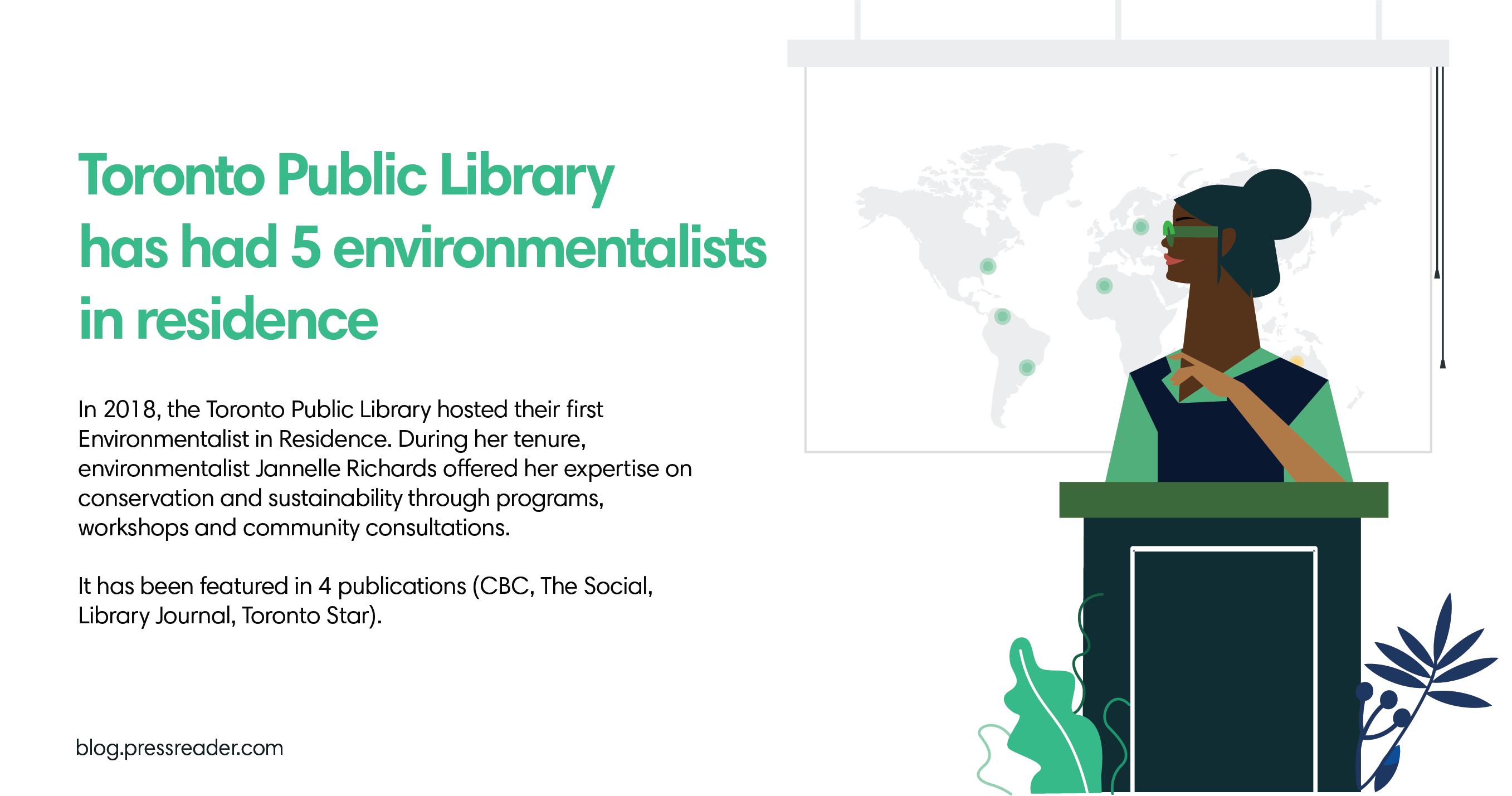 Toronto-Public-Library - Environmentalists in residence