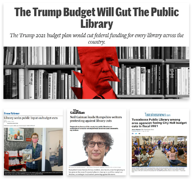 public library funding cuts