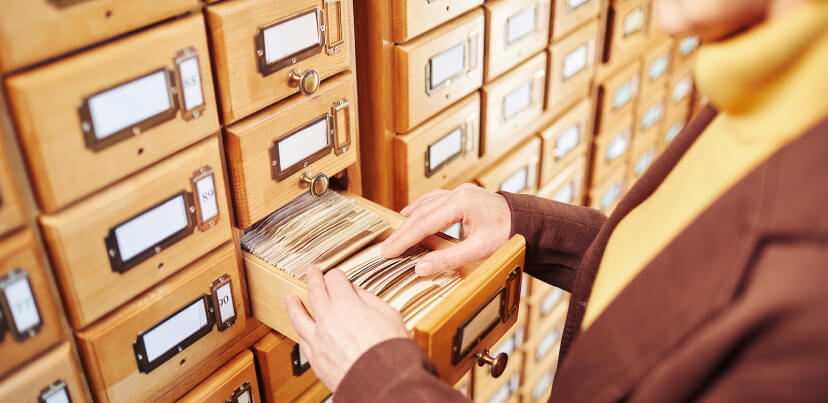 librarian-arranges-books